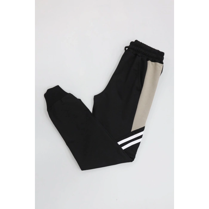 8-16 Yaş 2 İplik Likralı Eşofman Altı Siyahvizon - 52174.2066.