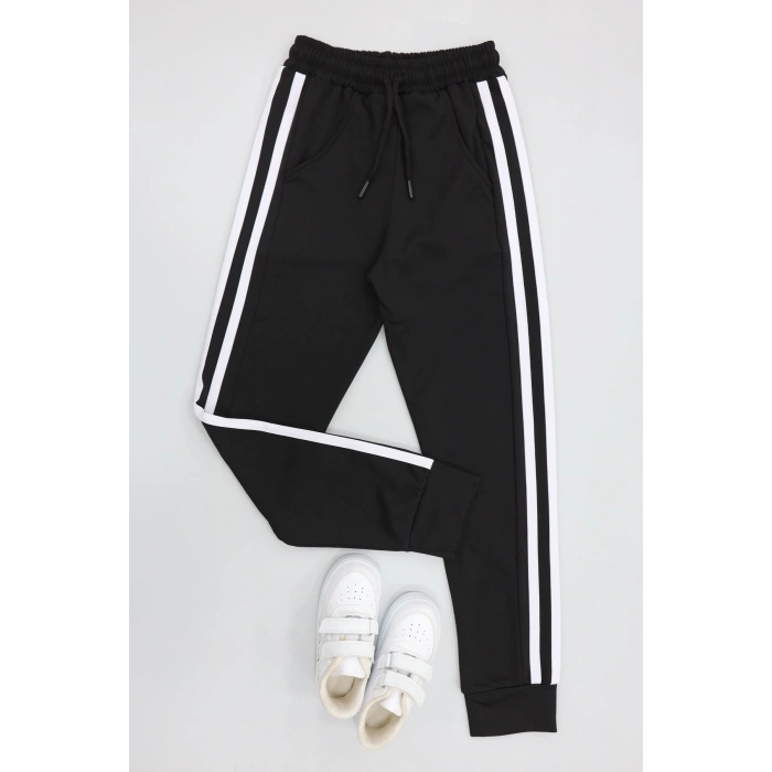 8-16 Yaş Dalgıç Eşofman Altı Siyah - 55036.2066.