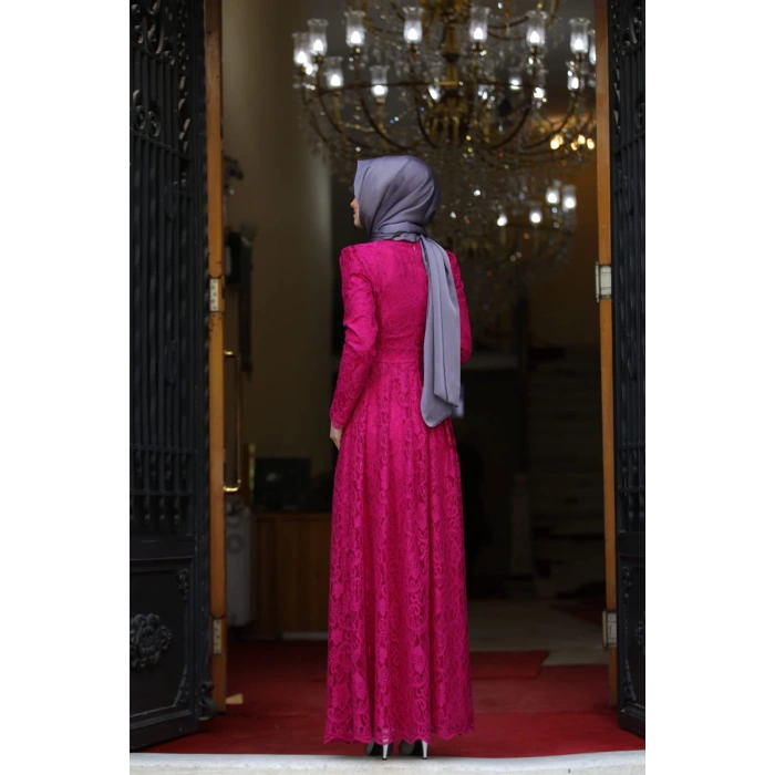 Ahunisa Henna Abiye Fuşya 5646