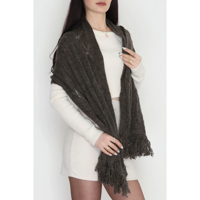 Akrilik Şal Açıkkahve - 70468.1736.