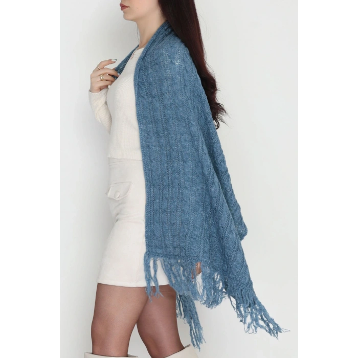 Akrilik Şal Okyanusmavisi - 70468.1736.