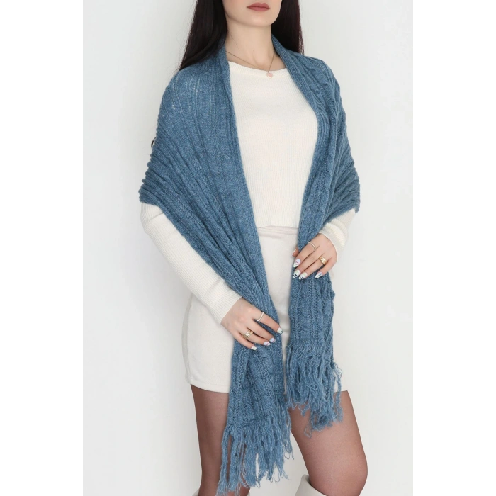 Akrilik Şal Okyanusmavisi - 70468.1736.