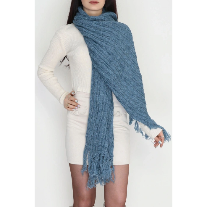 Akrilik Şal Okyanusmavisi - 70468.1736.