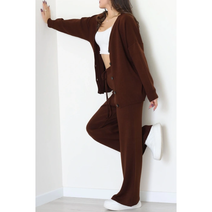 Akrilik Triko Takım Kahve - 31065.1766.