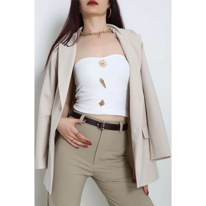 Aksesuar Kemer Acıkahve - 31799.1794.