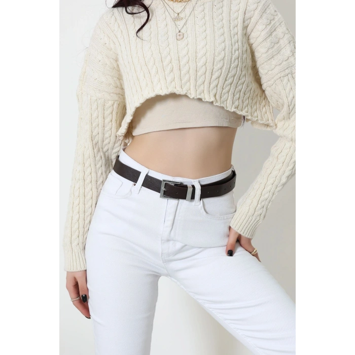 Aksesuar Kemer Acıkahve1 - 10105.1794.