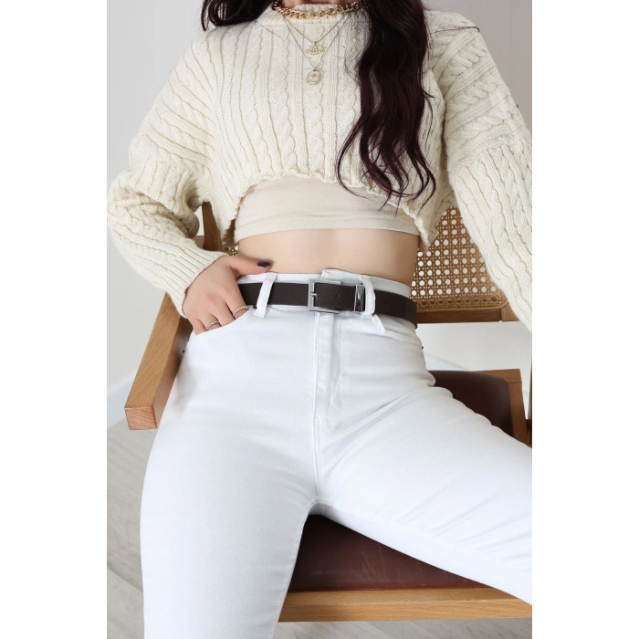 Aksesuar Kemer Acıkahve1 - 10105.1794.