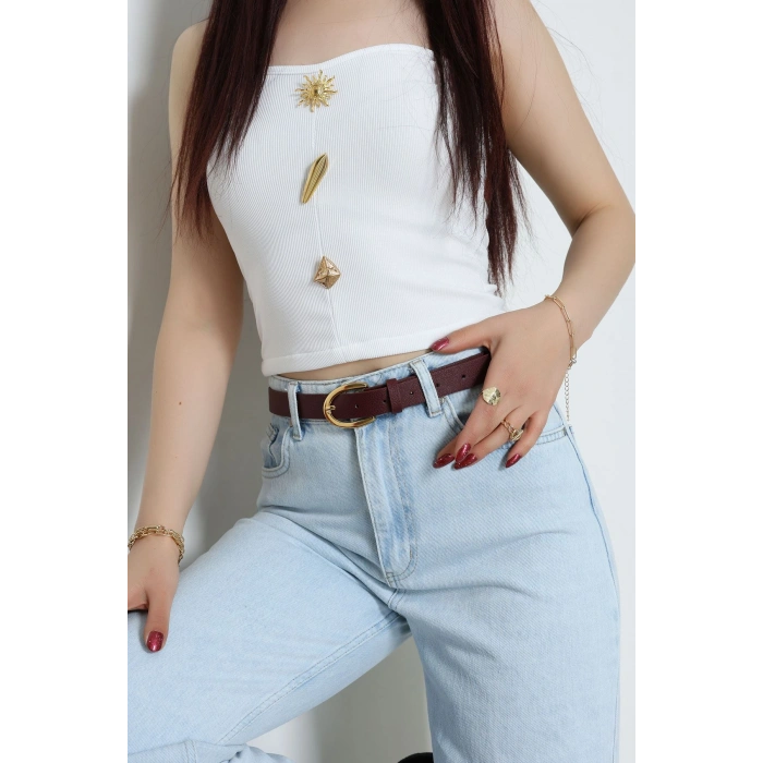 Aksesuar Kemer Bordo - 31795.1794.