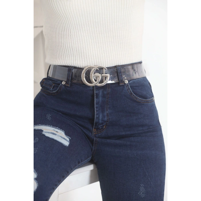 Aksesuar Kemer Şeffafgümüş - 11881.1140.