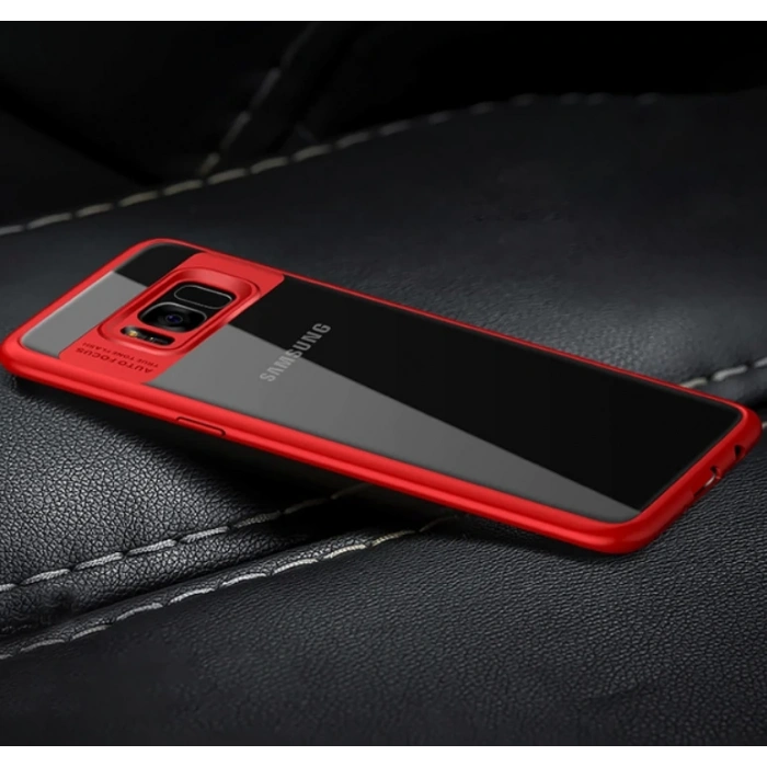 Ally Galaxy Note 8 Darbeya Dayanıklı Şeffaf Silikon Kılıf-(1903)