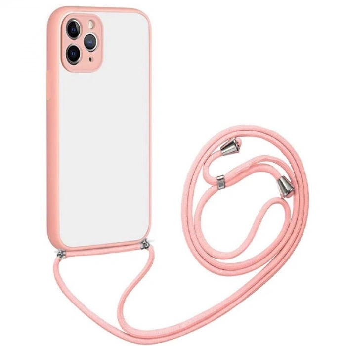 ALLY iPhone 11 Pro 5.8 Askılı Koruyucu Silikon Kılıf-(1903)