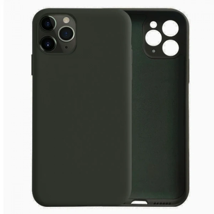 ALLY İPhone 11 Pro Kamera Korumalı Lansman Kılıf İçi Kadife Silikon Kılıf-(1903)