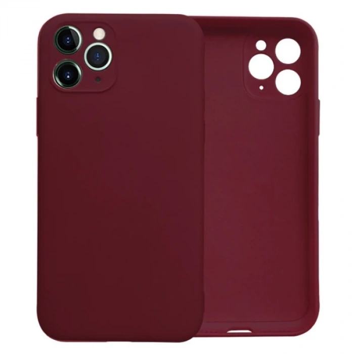 ALLY İPhone 11 Pro Kamera Korumalı Lansman Kılıf İçi Kadife Silikon Kılıf-(1903)