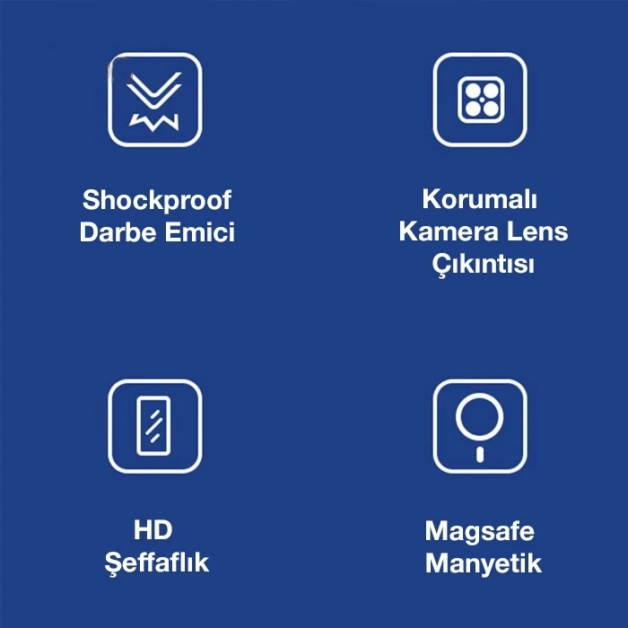 ALLY iPhone 13 Pro Magsafe Uyumlu Manyetik Kılıf Silikon Kılıf-(1903)