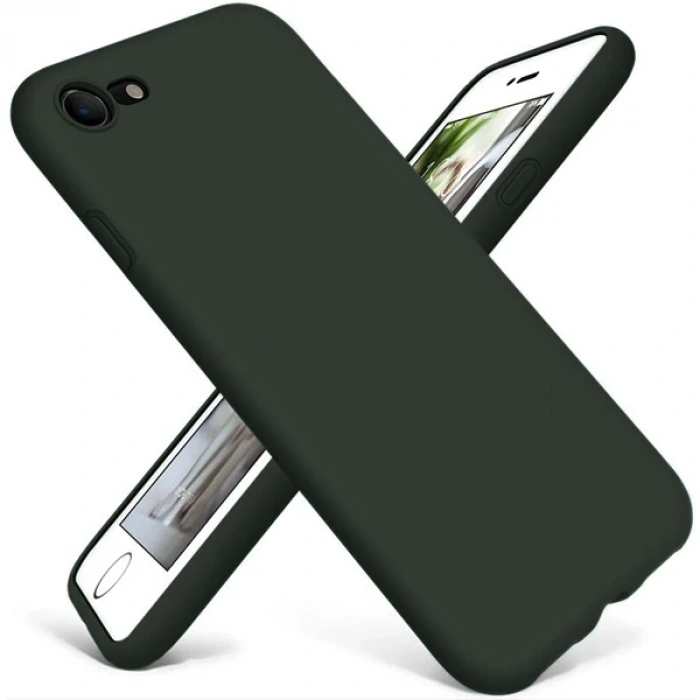 ALLY İPhone SE2 İPhone 8-7 Lansman Kılıf İçi Kadife Soft Silikon Kılıf-(1903)