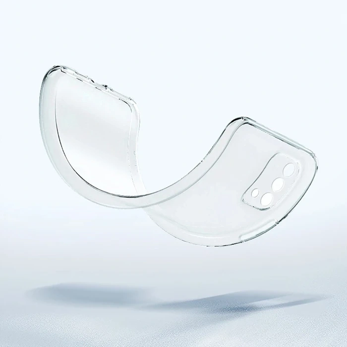 Ally OPPO K9 5G Kılıf Kamera Korumalı Ultra İnce Şeffaf Silikon Kılıf-(1903)