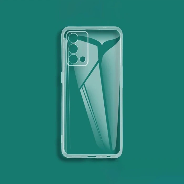 Ally OPPO K9 5G Kılıf Kamera Korumalı Ultra İnce Şeffaf Silikon Kılıf-(1903)