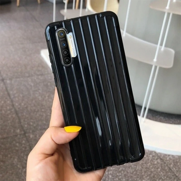 Ally Oppo Realme 5 Pro Trunk Lines ince Soft Silikon Kılıf-(1903)