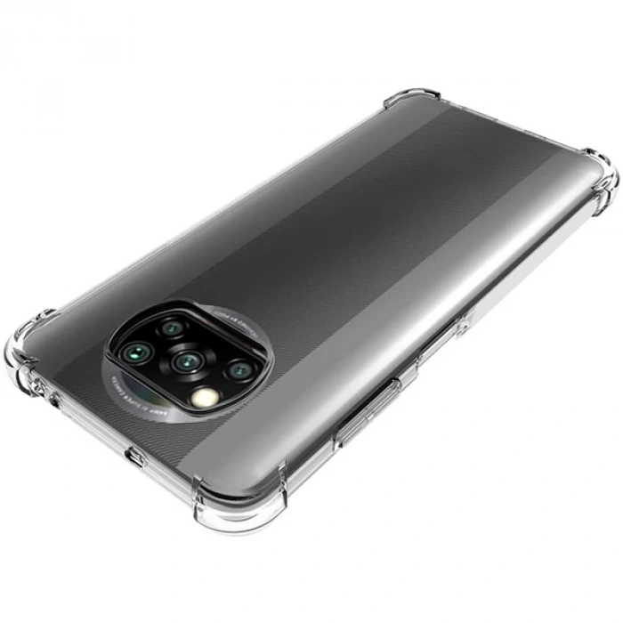 ALLY Poco X3 Anti-Drop Silikon Kılıf Shockproof Kılıf-(1903)