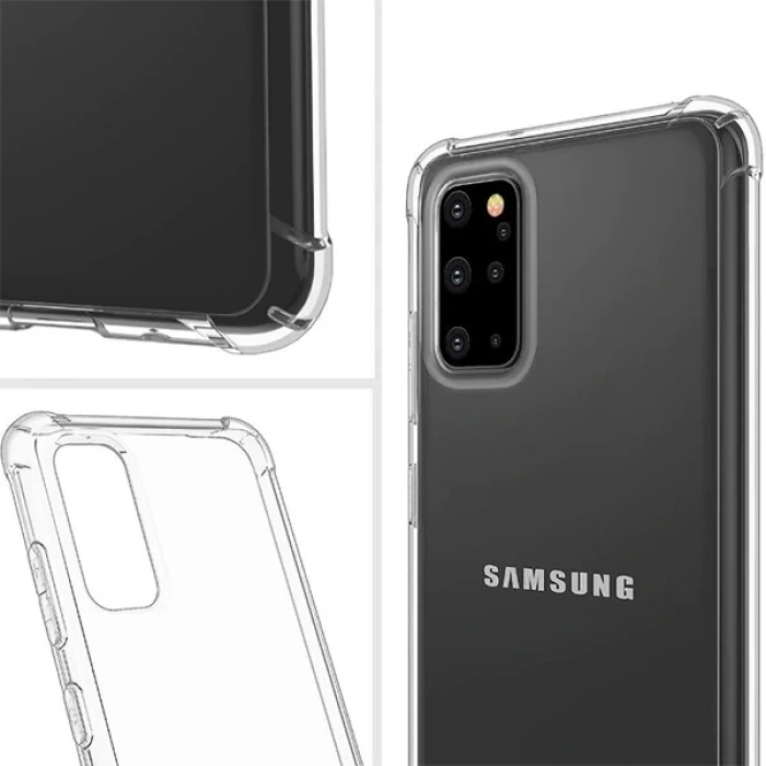 Ally Samsung Galaxy A51 Anti-Drop Darbe Emici Silikon Kılıf Shockproof kılıf-(1903)