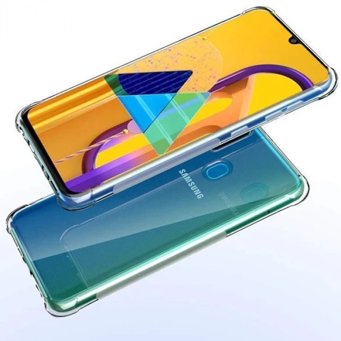 Ally Samsung Galaxy M30S Anti-Drop Darbe Emici Silikon Kılıf-(1903)