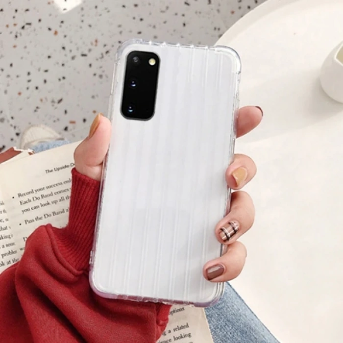 Ally Samsung Galaxy S20 Trunk Lines ince Soft Silikon Kılıf-(1903)