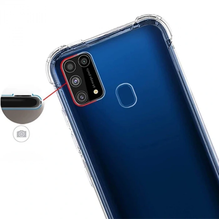 ALLY SM Galaxy M31S Anti-Drop Silikon Kılıf Shockproof kılıf-(1903)