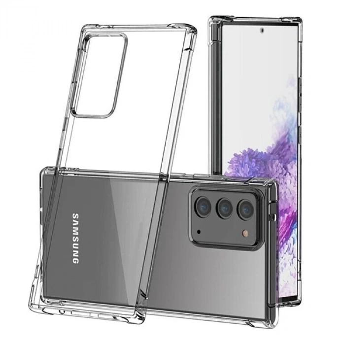 Ally SM Galaxy Note 20 Anti-Drop Darbe Emici Silikon kılıf Shockproof kılıf-(1903)