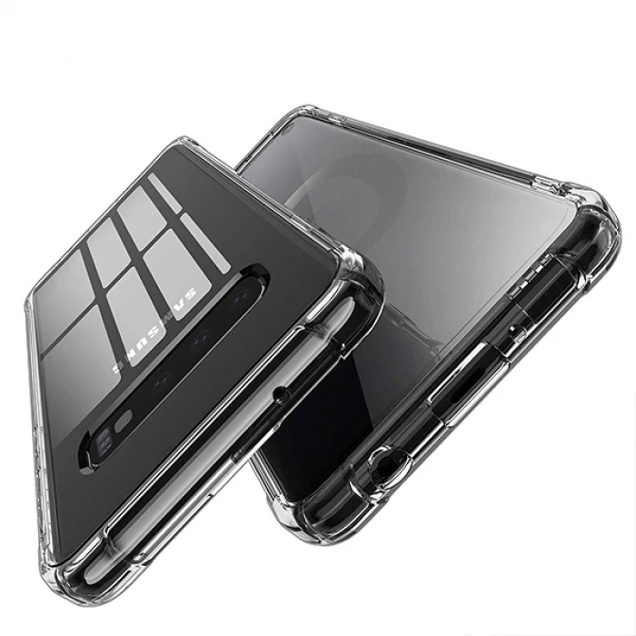 Ally Sm Galaxy S10 Anti-Drop Darbe Emici Silikon Kılıf-(1903)