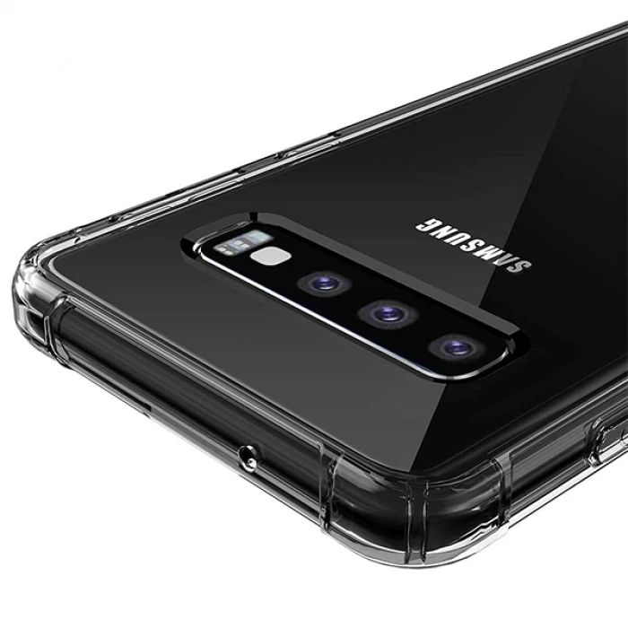 Ally Sm Galaxy S10 Anti-Drop Darbe Emici Silikon Kılıf-(1903)