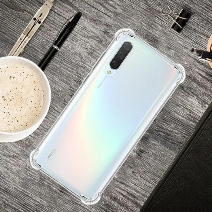 ALLY Xiaomi Mi 10 5G Anti-Drop Shockproof Darbe Emici Silikon Kılıf-(1903)