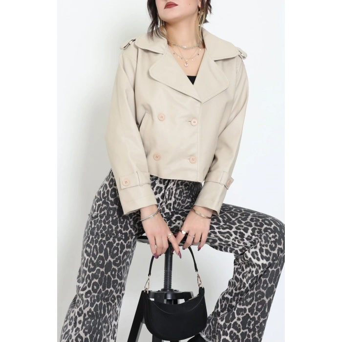 Astarlı Deri Ceket Taş - 8678.179.