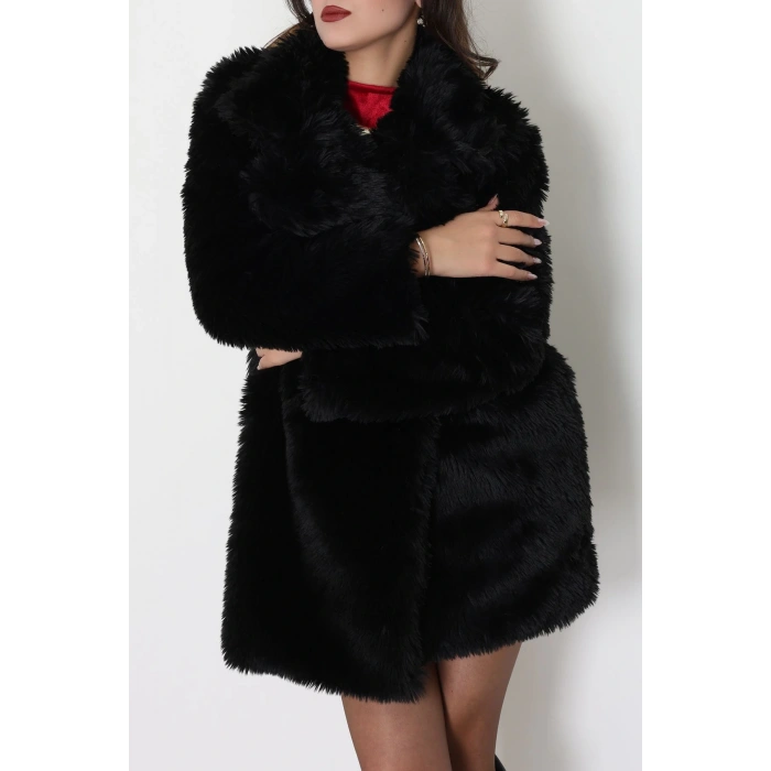 Astarlı Uzun Kürk Siyah - 5076.1839.