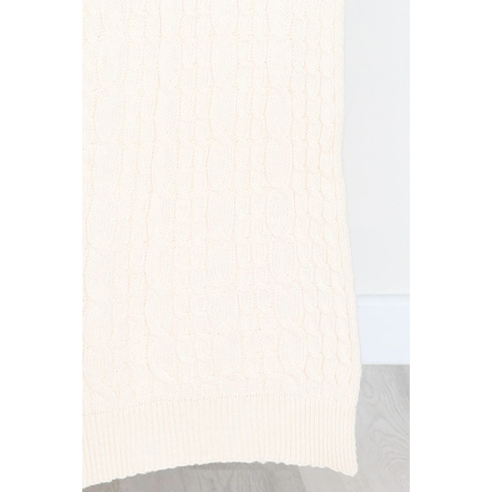 Atkılı 3Lü Triko Takım Bej - 2288.1247.