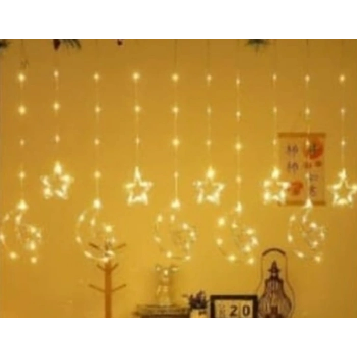 Ay Yıldız-yıldız Perde Led Mz-16-13