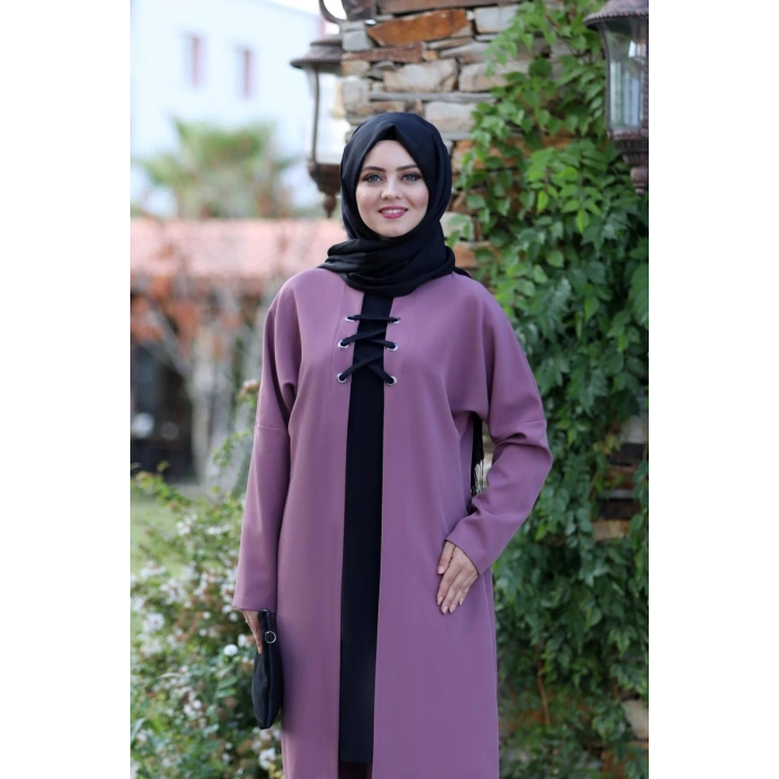 Bağcık Detay İkili Takım mdc 5561 Fuşya