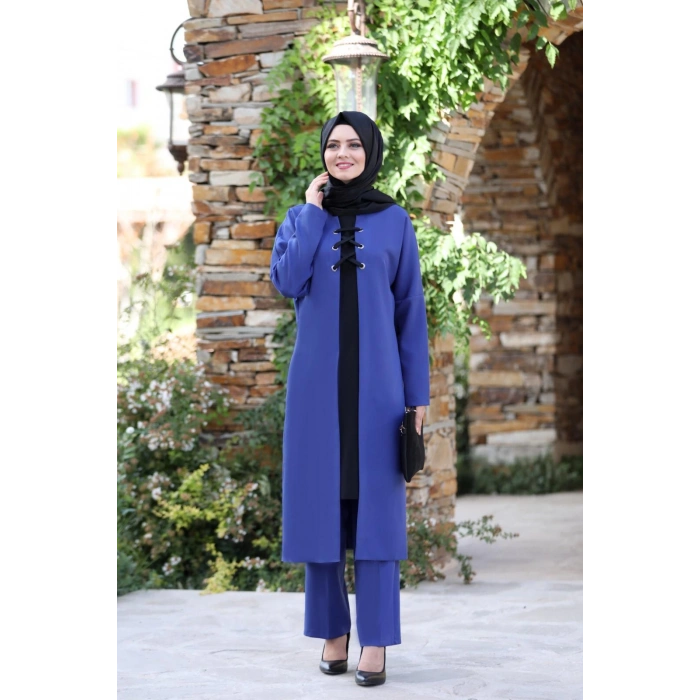 Bağcıklı İkili Takım mdc 5561 İndigo