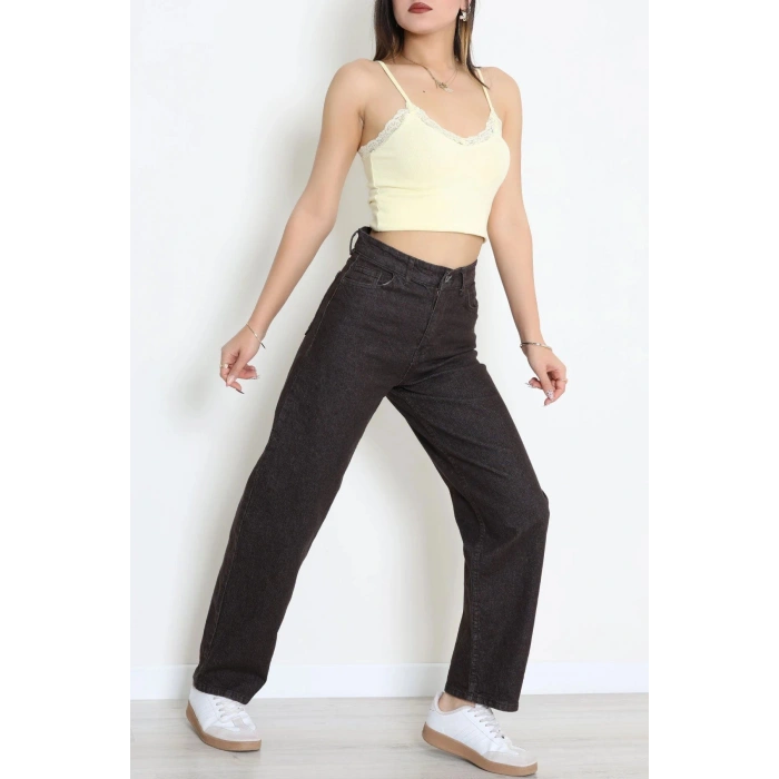 Baggy Kot Pantolon Acıkahve - 32565.1566.