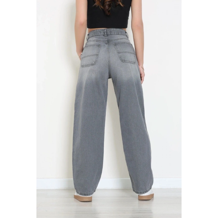 Baggy Kot Pantolon Açıkgri - 32565.1566.