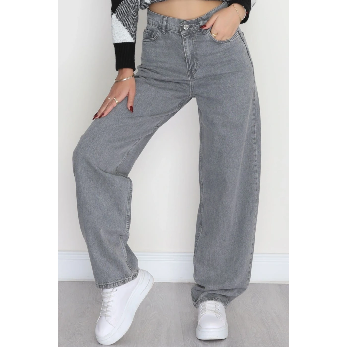 Baggy Kot Pantolon Füme - 31536.2088.