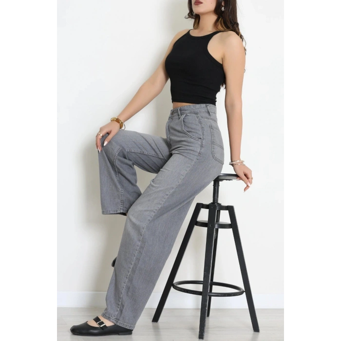 Baggy Kot Pantolon Füme - 35055.1566.