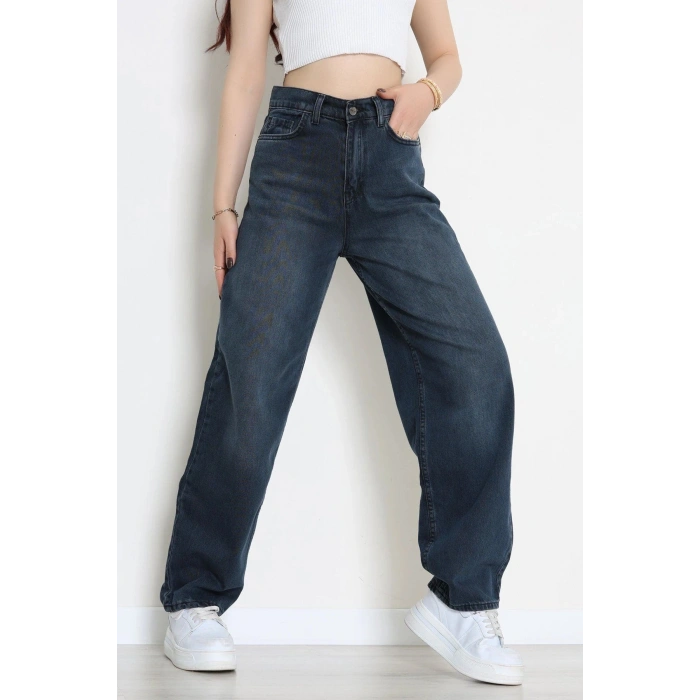Baggy Kot Pantolon İndigo - 31536.2088.