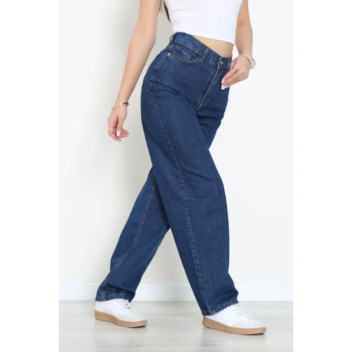 Baggy Kot Pantolon Lacivert - 39085.2088.