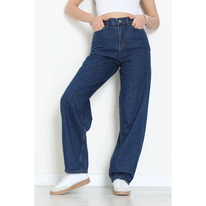 Baggy Kot Pantolon Lacivert - 39085.2088.