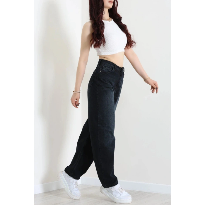 Baggy Kot Pantolon Lacivert - 55595.2088.