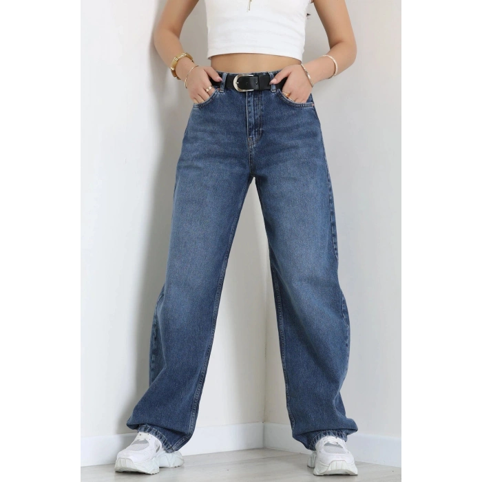 Baggy Kot Pantolon Mavi - 3168015.1968.