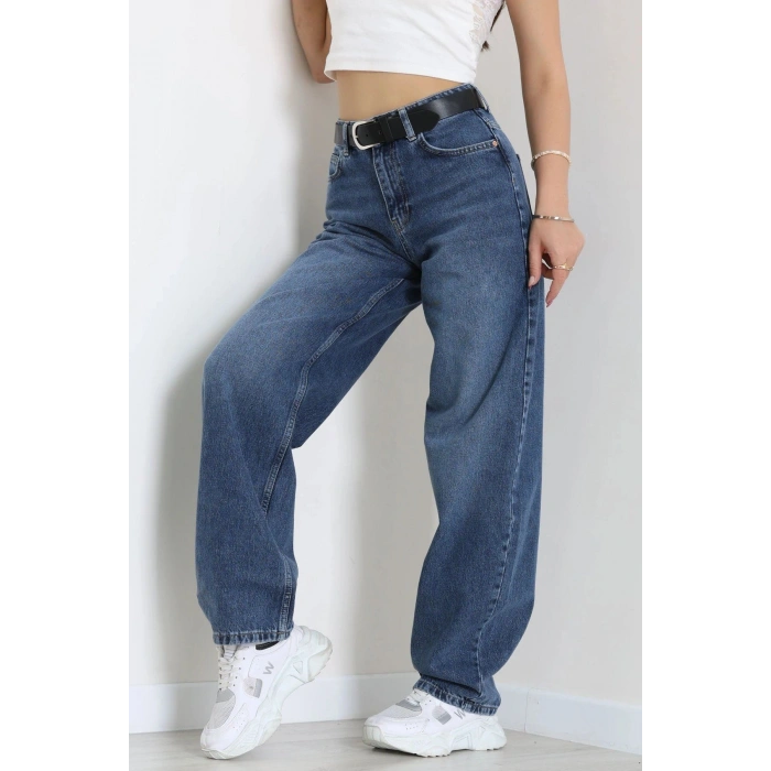 Baggy Kot Pantolon Mavi - 3168015.1968.