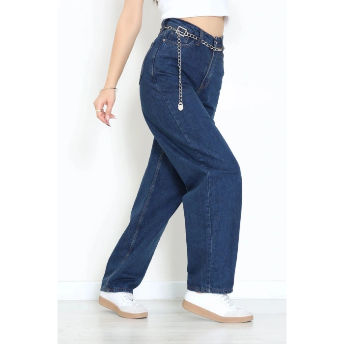Baggy Kot Pantolon Mavi - 32499.2088.