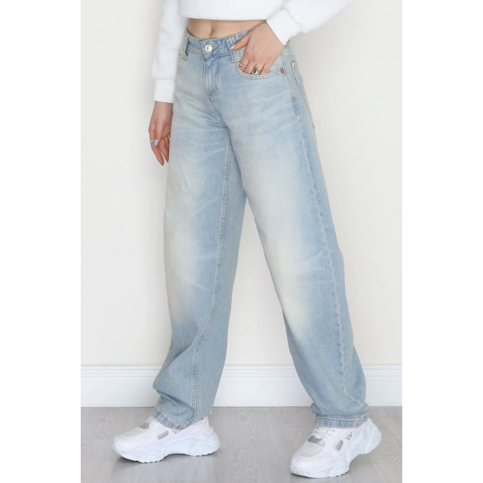 Baggy Kot Pantolon Tintyıkama - 31636.1899.