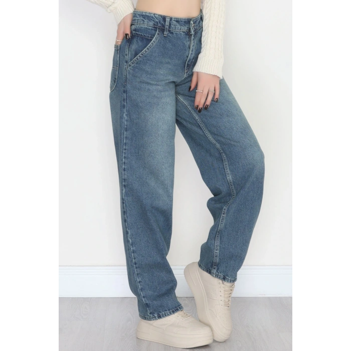 Baggy Kot Pantolon Yeşiltint - 31160.2059.